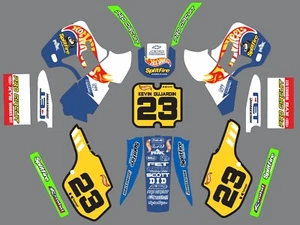 Kit gráfico para calcomanías adhesivas Kawasaki KX500 1988-2004 - Imagen 1 de 1