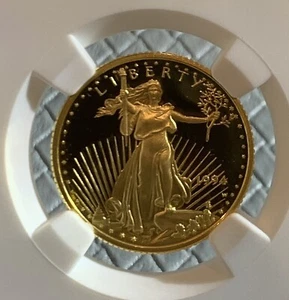 American Gold Eagle 1994-W 1/4 oz prueba de $10 PR-69 NGC - Imagen 1 de 3