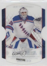 2014-15 Upper Deck Clear Cut Stoppers /100 Henrik Lundqvist #CCS-HL HOF