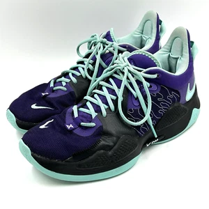 Nike Air Paul George PG DC6768-991, Black/purple Mens Basketball Size 11.5 - Picture 1 of 14