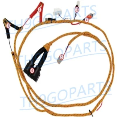 arnés detección prueba arranque para motor Komatsu Cummins M11 PC200/300/400-8. Foto 1 de 2