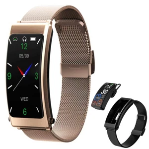 Reloj Inteligente con Auriculares Bluetooth Auriculares Rastreadores de Ejercicios para Hombres Mujeres Regalo - Imagen 1 de 24