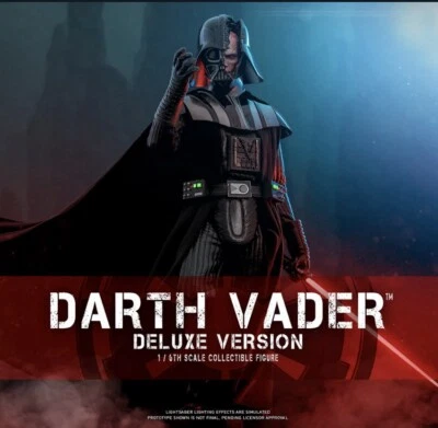 Hot Toys DX28B 1/6 Darth Vader versão luxo edição especial novo em folha na caixa - Imagem 1 de 4