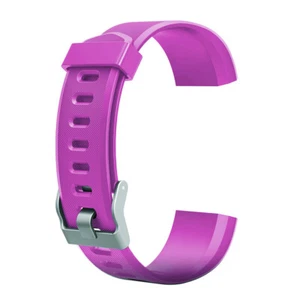 20mm Replacement Band Silicone Smart Watch Wrist Strap for ID115Plus HR (Purple) - Zdjęcie 1 z 8