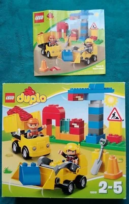 LEGO duplo 10528, Construction Site complete w Instructions  VGC + Original BOX  - Image 1 of 4
