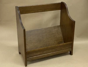 Antique Arts And Crafts Movement Desk Top Oak Book Rack C1900 - Picture 1 of 7