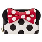 Loungefly x Minnie Mouse Rocks the Dots Classic Accordion Zip Around Wallet