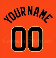 Baseball All Star Customized Number Kit for 2007 American League Uniform
