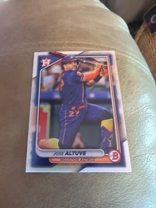 2024 Bowman Jose Altuve #73 Astros - Picture 1 of 2
