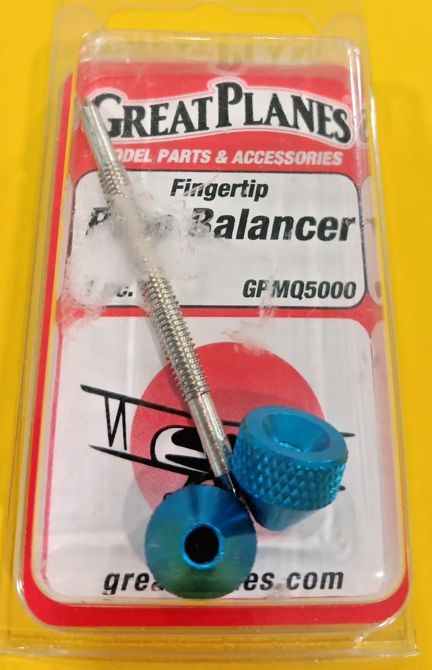 GREAT PLANES ~ NIP!  PN #GPMQ5000   FINGER TIP PROP BALANCER - Image 1 of 4