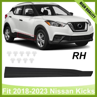 For 2018-2023 Nissan Kicks Front Right Door Trim Lower Molding Black Passenger - Image 1 of 4