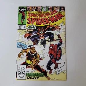 Spectacular Spider-Man #161 (1989) Marvel Comic Hobgoblin Returns + Puma | Sal B - Picture 1 of 4