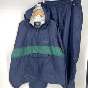 Chaqueta y pantalón de chándal de dos piezas verde marino talla XL Charles River para hombre - Imagen 1 de 11