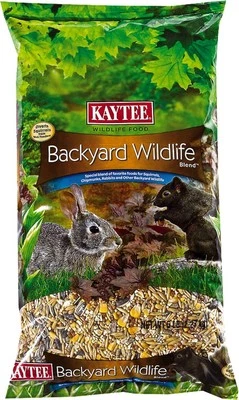 Kaytee Backyard Wildlife Food Blend, 5 lb – For Squirrels, Rabbits & Chipmunks