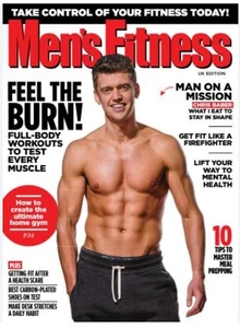 Men's Fitness (UK) Magazine Issue May 2025/ FEEL THE BURN + EXTRA FITNESS GUIDE - Picture 1 of 3