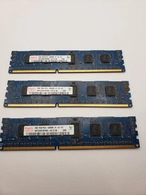 Memoria DIMM Hynix HMT325R7BFR8C-H9 6 GB PC3-10600 DDR3-1333 MHz ECC CL9 240 pines Foto 1 de 2