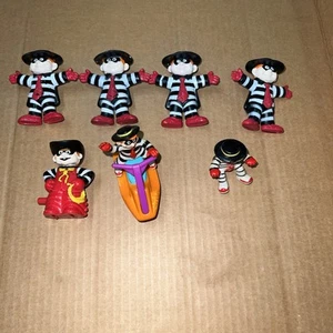 1990’s McDonald’s Hambugler Figures Lot Of 7 Few Rare All Working - Picture 1 of 16