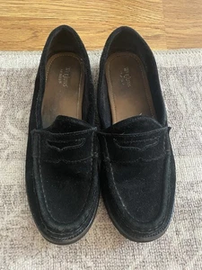 Mocassini donna GH Bass Weejuns in pelle scamosciata taglia 8M - Foto 1 di 5