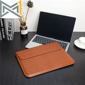 2024 Laptop Bag for Macbook M1 Pro 13 PU Cover for Pro 14.2 2021 Case Crocodile  - Bild 1 von 16