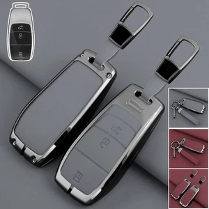 Zinc Alloy Leather Car Key Case Cover For Benz S212 W212 E S W213 A217 E200 E400 - Picture 1 of 14