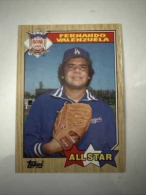 1987 Topps - All-Star Fernando Valenzuela #604 - Image 1 of 4