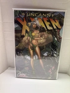 UNCANNY X-MEN #12A • SIGNED J SCOTT CAMPBELL • ROGUE • NUMBERED COA • NM+ - Picture 1 of 2
