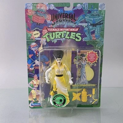 Figura de acción TMNT April Bride of Frankenstein Universal Monsters Playmates 1994 Foto 1 de 4