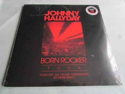 Johnny Hallyday ' Born Rocker Tour ' SEALED Vinyl Album Warner Music. - Image 1 of 2