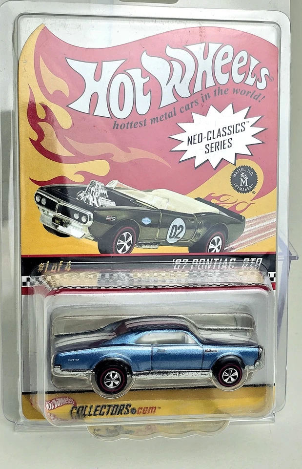 Pontiac GTO '67 🏁 Hot Wheels Collectors Neo-Classics Red Line Club 2003 RLC #'d Foto 1 de 4