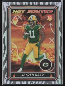 2023 Panini Phoenix #HR-18 Jayden Reed Hot Routes - Picture 1 of 2