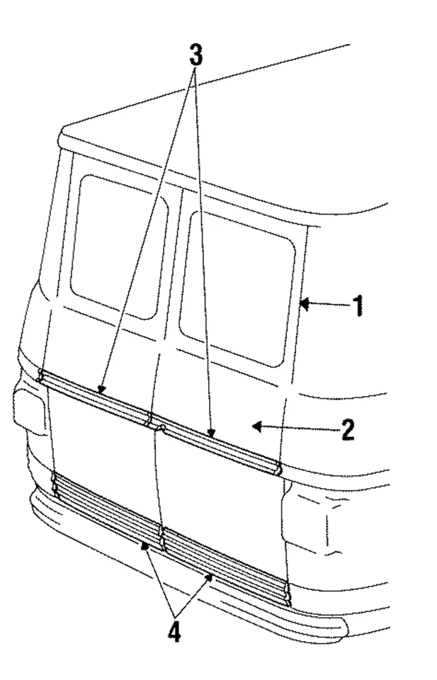 Panel exterior genuino GM 15978299 Foto 1 de 1