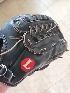 Louisville Slugger Leather Softball Baseball Glove Mitt TSA9 13.5” Black RHT - Picture 1 of 7