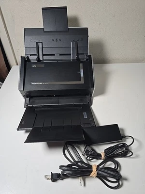 Fujitsu ScanSnap S1500 Document Scanner with Power Supply PA03586-B005 NO USB - Image 1 of 4