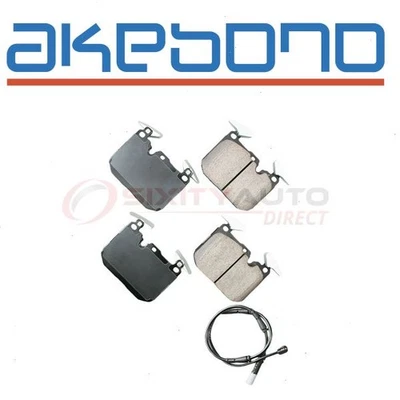 Akebono EURO Front Disc Brake Pad Set for 2017 BMW 430i xDrive Gran Coupe - rm Foto 1 de 4