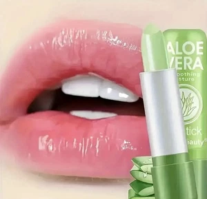 Aloe Vera Color-changing Lipstick, Long-lasting Moisturizer - Picture 1 of 4