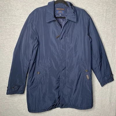 Abrigo Polo By Ralph Lauren Para Hombre Talla M Azul Marino Poliéster y Acolchado Forrado Foto 1 de 4