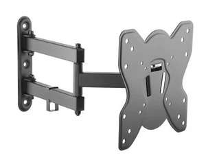 Laser Full-Motion TV Monitor Wall Mount, 23-42" Screens, Swivel, Tilt - Picture 1 of 11