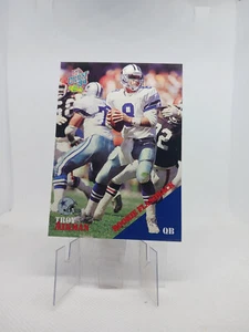 1994 Classic NFL Draft Football Troy Aikman Rookie Flashback Card #96 - Picture 1 of 1