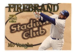 MO VAUGHN 1997 Stadium Club Firebrand Members Only #FB11 - Picture 1 of 2