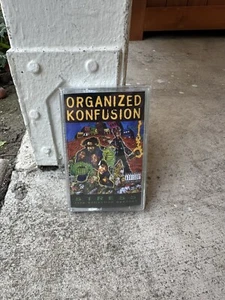 ORGANIZED KONFUSION: STRESS: THE EXTINCTION AGENDA - Limited Cassette Tape Green - Picture 1 of 3