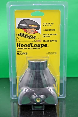 Hoodman H32MB HoodLoupe Outdoor Loupe for 3.2" LCD Screens - Image 1 of 2