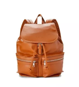 New NWT No Boundaries Cargo Medium Cognac Backpack - Picture 1 of 3