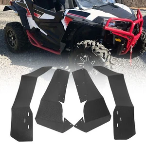 Mud Flaps Fender Flares UTV For 2015-2020 Polaris RZR S 900/S 1000 RZR 4 900 - Picture 1 of 12