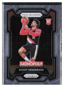 2023-24 Prizm Monopoly #75 Scoot Henderson - Picture 1 of 2