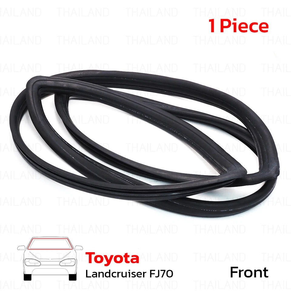 For Toyota Land Cruiser FJ BJ70 1984 '90 Front Weatherstrip Windshield Seal Foto 1 de 4