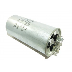2 PACK METAL ROUND RUN CAPACITOR 55µF / 55UF 400-500V 4 TERMINALS 55 MICROFARAD - Picture 1 of 1