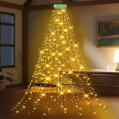 String Lights 2m for Christmas Tree Xmas Tree Lighting 400 LED Throw C722 - Image 1 of 4