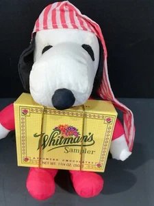 Peluche Snoopy en PJ's con caja de dulces (vacía) en muy buen estado - Imagen 1 de 6