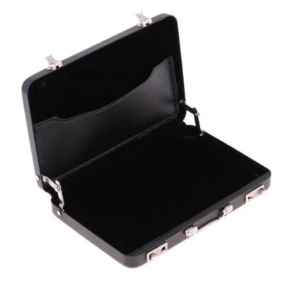 1/12 casa delle bambole in miniatura da viaggio  in metallo valigia - Immagine 1 di 4