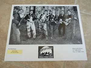 Fly By Night Bluegrass Music Firmado x4 Autógrafo Foto Promocional 8x10 Personalizado - Imagen 1 de 1